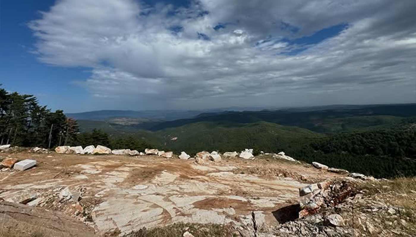 Bianco Lara Marble Quarry balikesir4 Türkiye